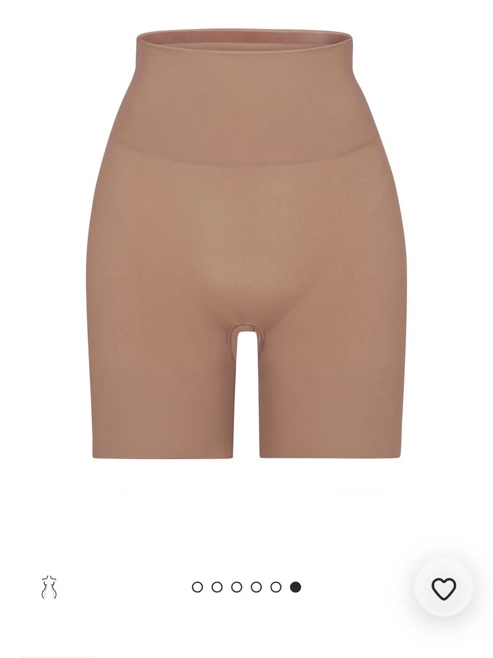 NWT SKIMS Butt Lifting Short in Sienna - Picture 5 of 9